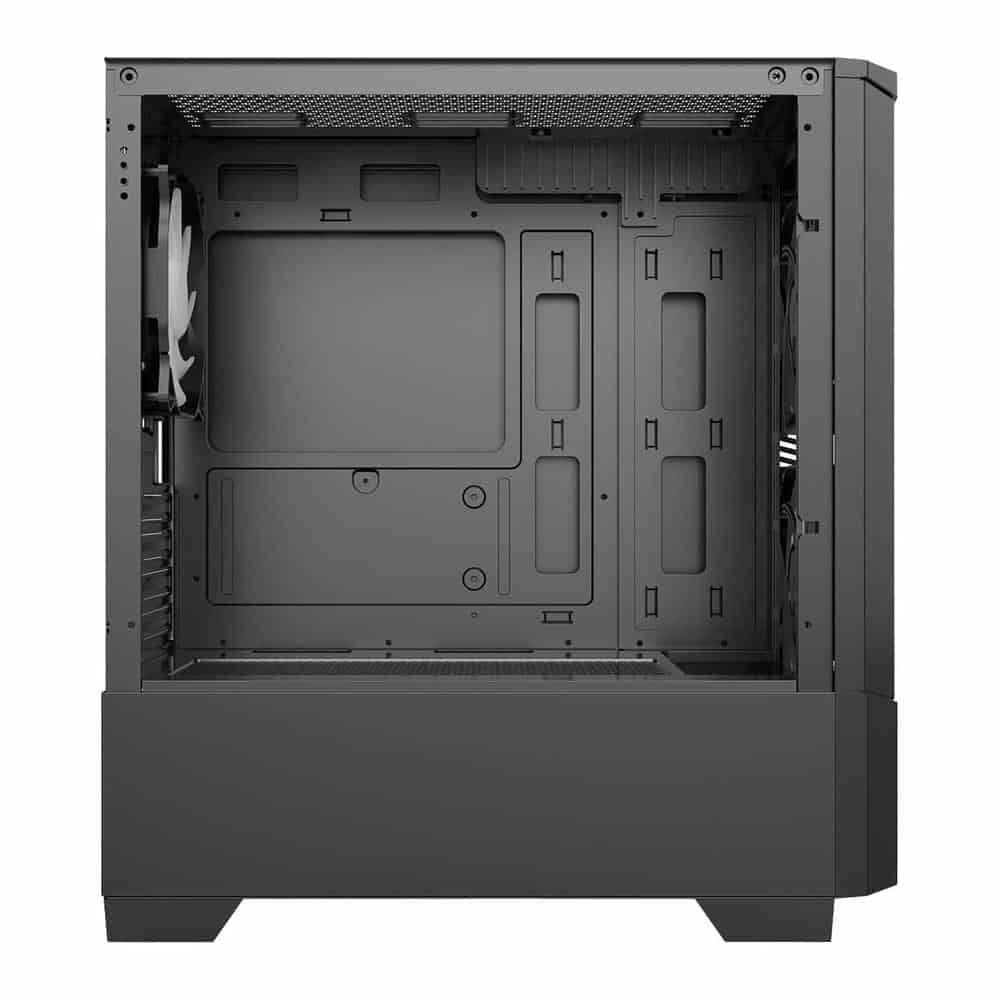 (image for) CiT Level 1 Black Tempered Glass MicroATX Case